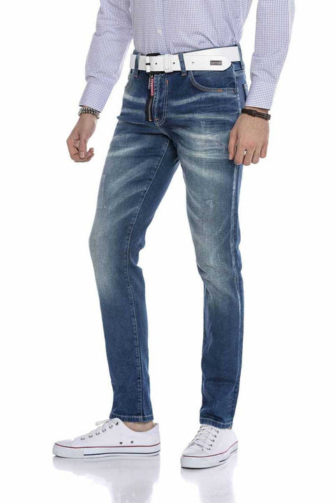 CD673 Slim Fit Men's Jean Trousers