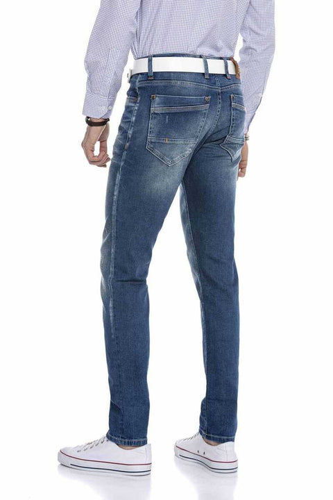 CD673 Slim Fit Men's Jean Trousers