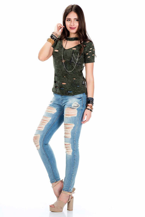 WD326 DAMEN JEANS