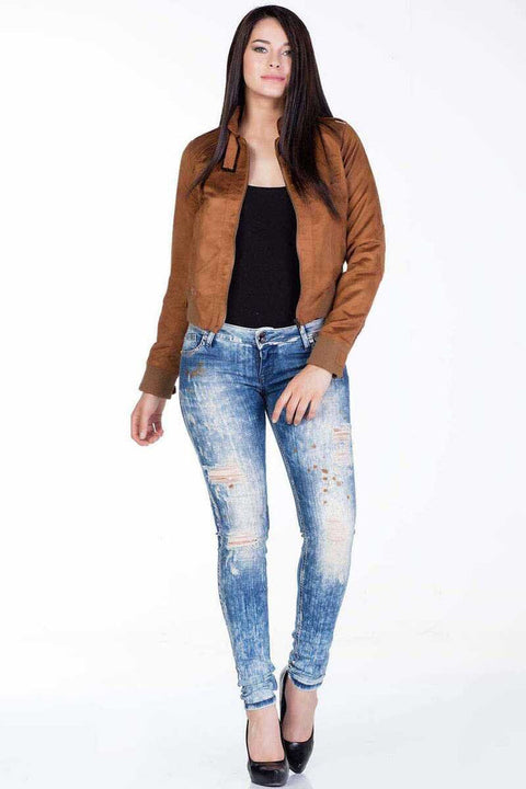 WD211A Aged Rust Stained Jean Trousers