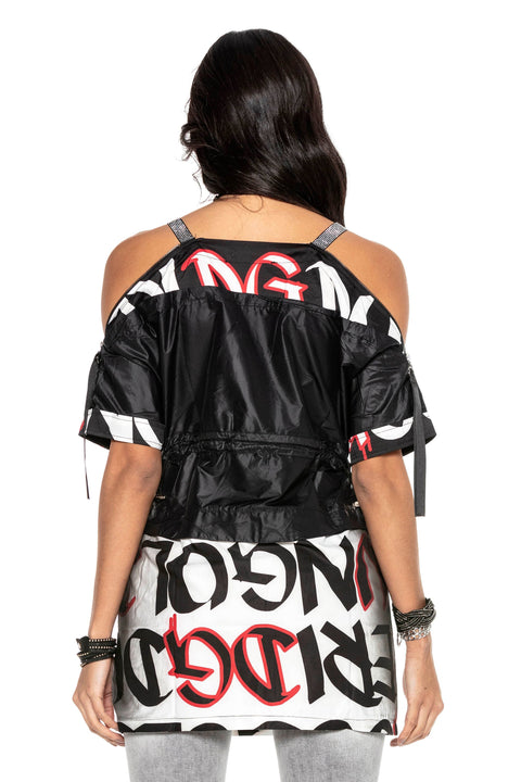 WT294 women carrier top in the trendy layer look