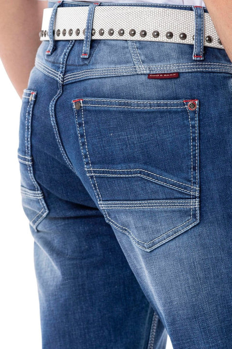 CD796 Basic Regular Fit Men's Jean Trousers