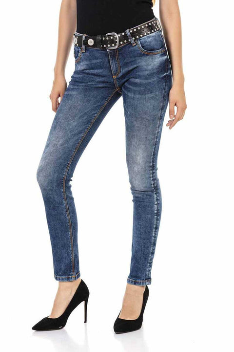 WD441 Slim Fit Jean Trousers