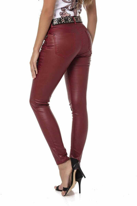 WD467 Women's Leather Trousers