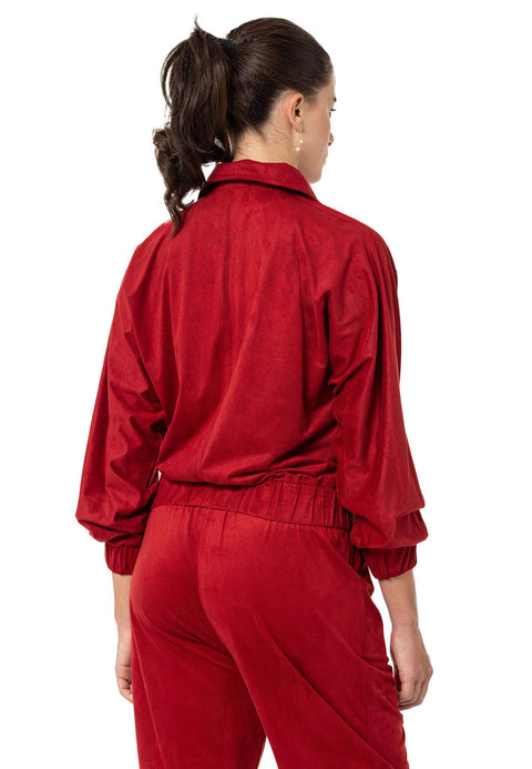 WL350 Fermuarlı Kadın Sweatshirt