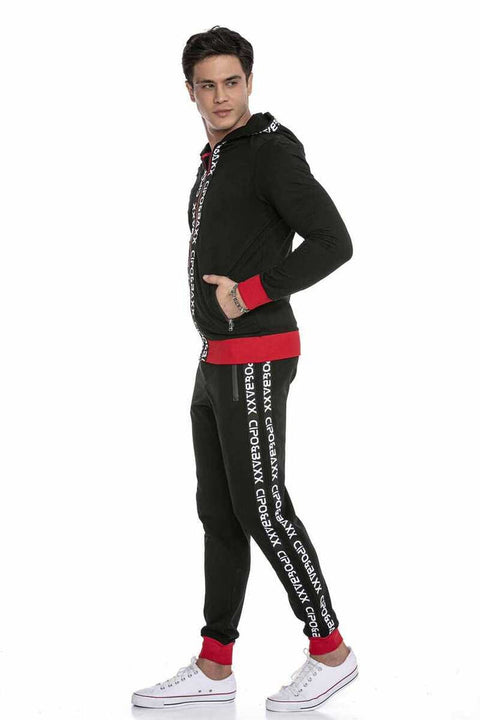 CLR131 Striped Men's Tracksuit Set