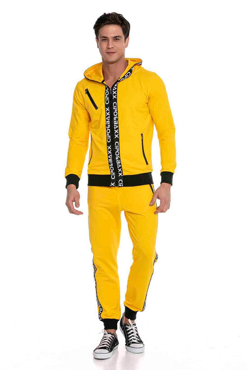 CLR131 Striped Men's Tracksuit Set