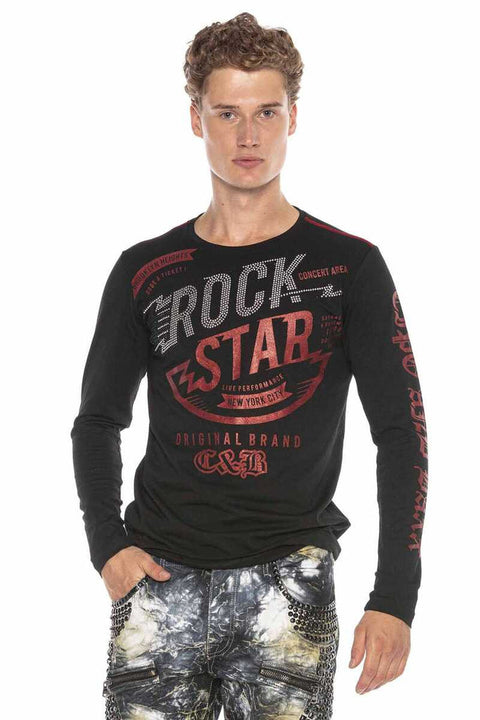 CL398 Rockstar Long Sleeve Men's T-Shirt
