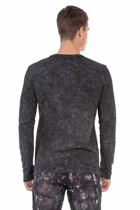 CL489 Men's Patterned Sweatshirt