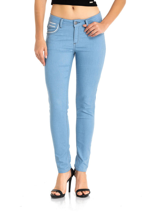 WD256A light gray ladies jeans