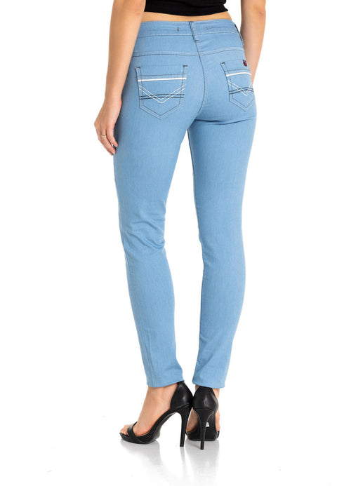 WD256A light gray ladies jeans