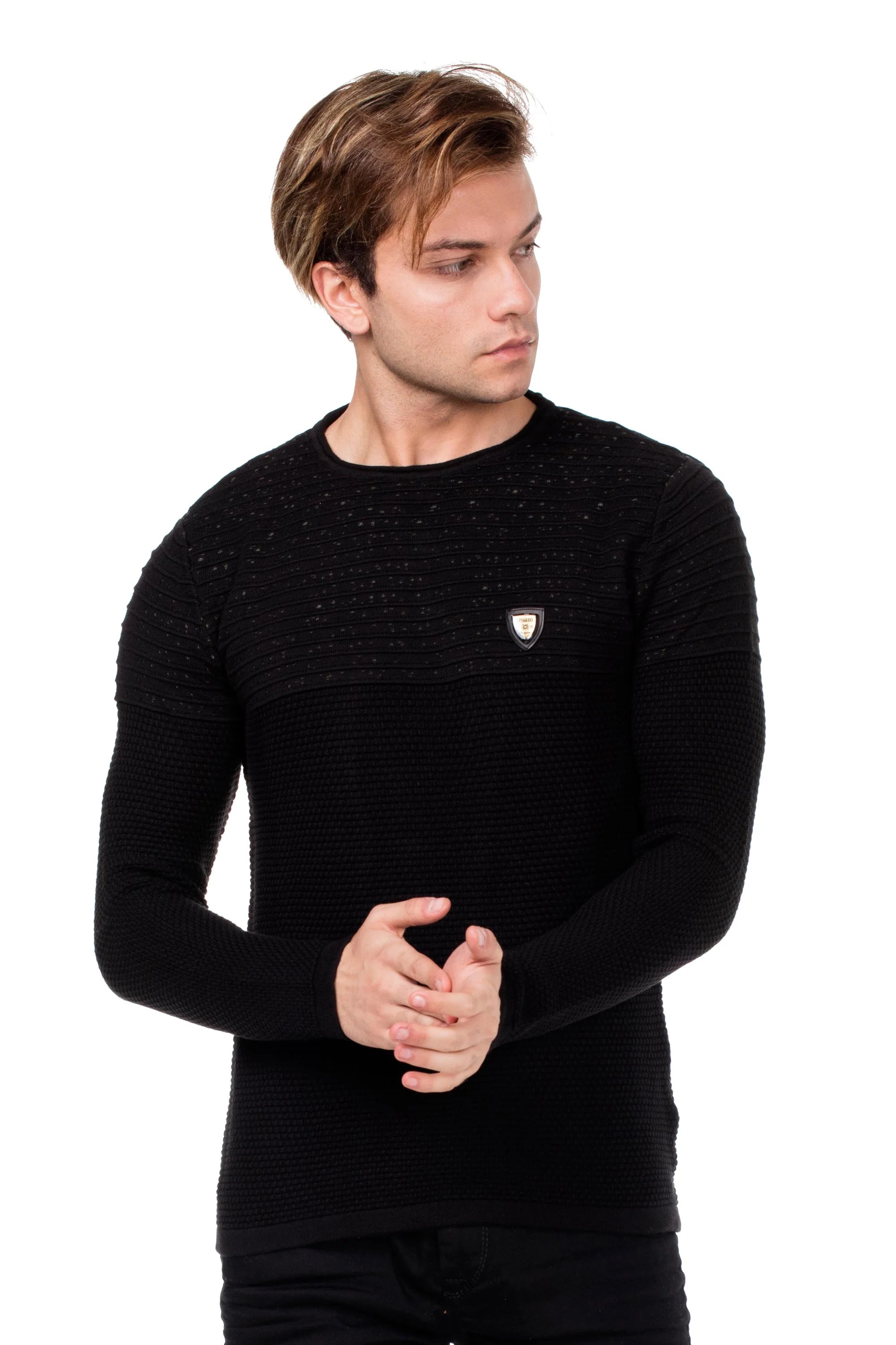 BLACK-KHAKI / S