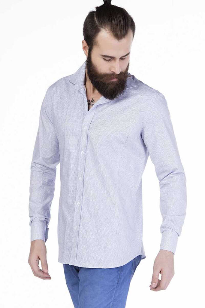 cipo & baxx CH119 Classic Men's Shirt BURGUNDY