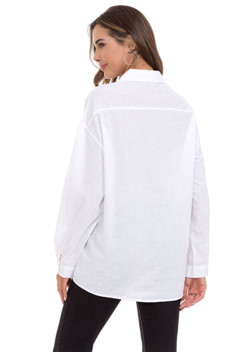 WH125 Long Oversize Women's Shirt