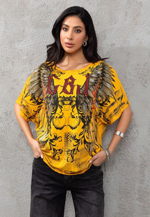 WT377 Ladies Eagle Wing T-Shirt