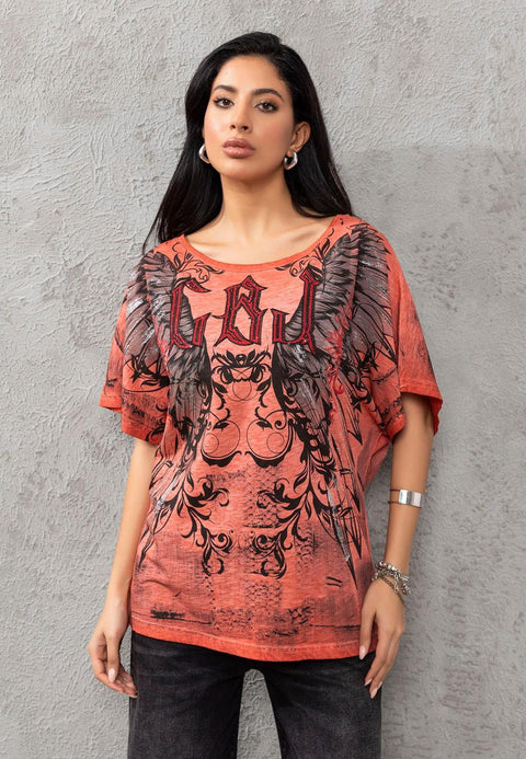 WT377 Eagle wings t-shirt