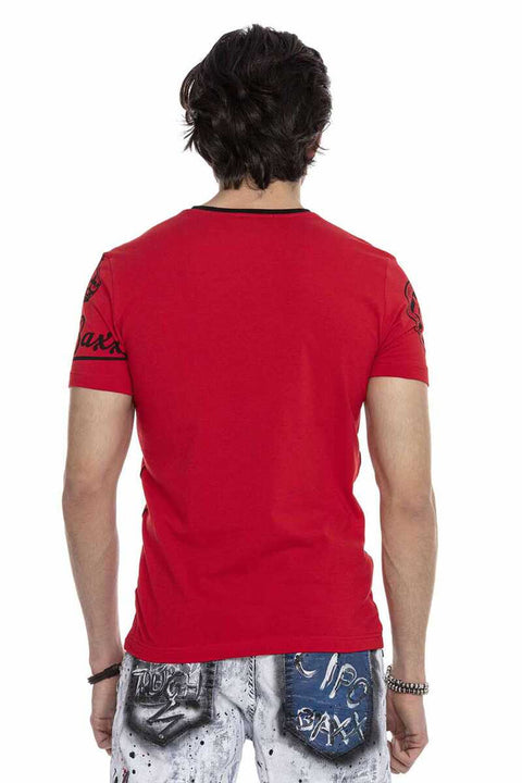 CT635 V-Neck Basic T-Shirt