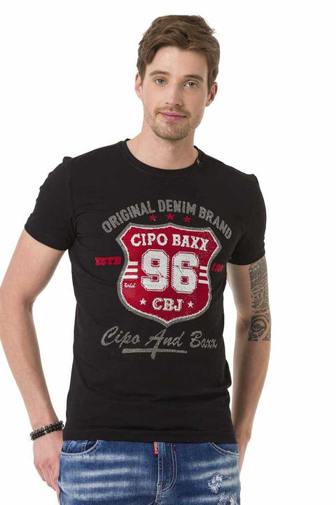 CT670 Stone Badge Logo Men's T-Shirt