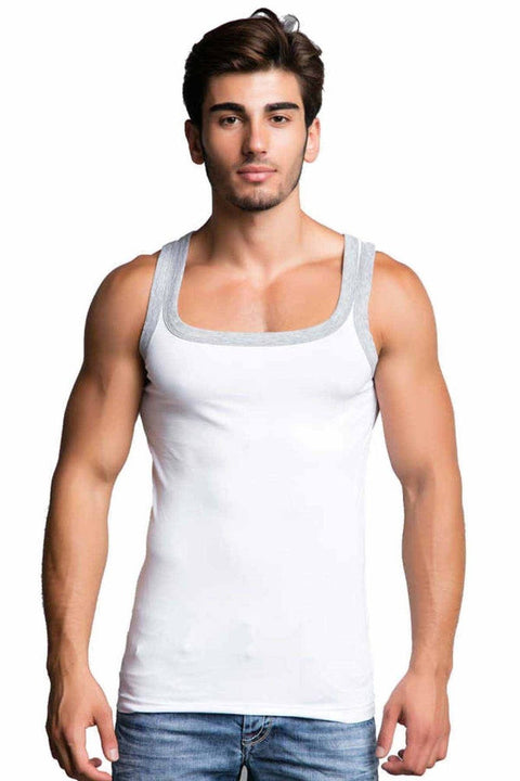 CU104 Cotton Slim Fit Men's Athlete Undershirt