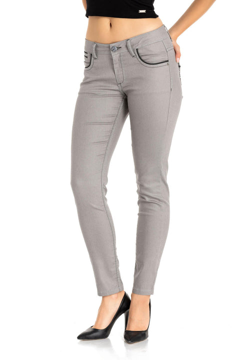 WD256A light gray ladies jeans