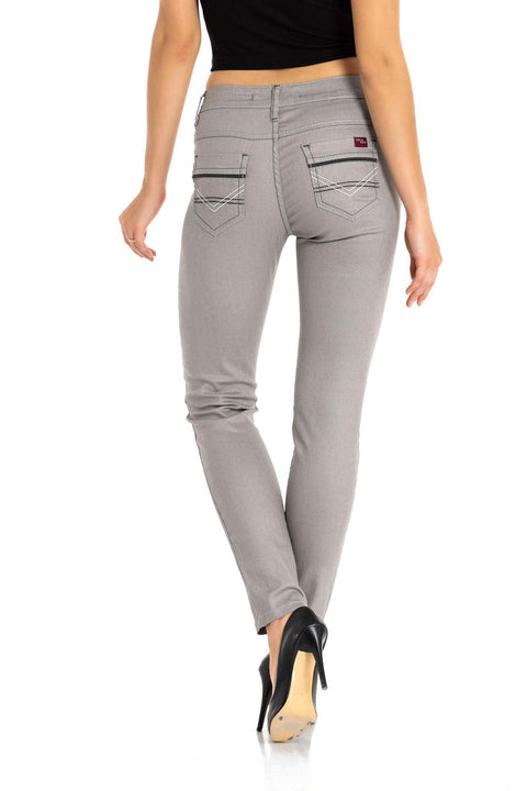 WD256A light gray ladies jeans