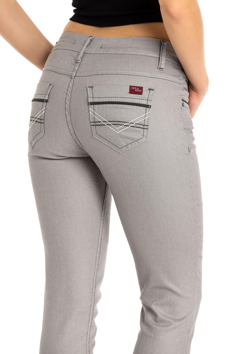 WD256A light gray ladies jeans