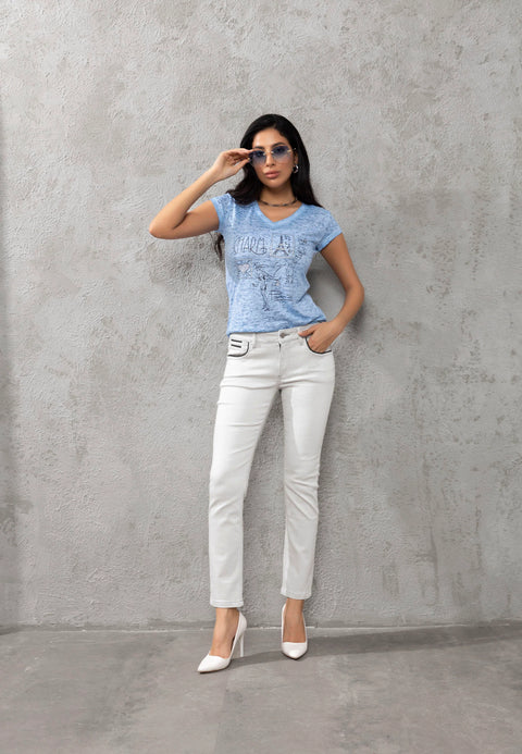 WD256B  Slim Fit Jeans