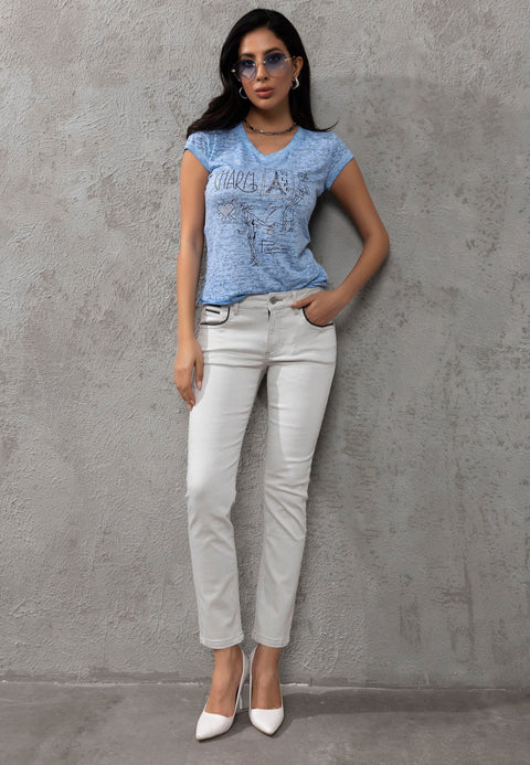 WD256B  Slim Fit Jeans