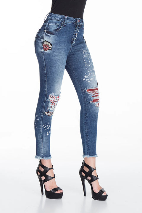 WD319 WOMEN'S JEANS