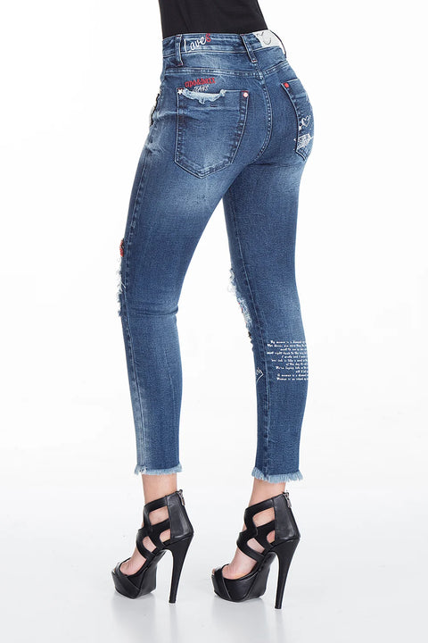 WD319 WOMEN'S JEANS