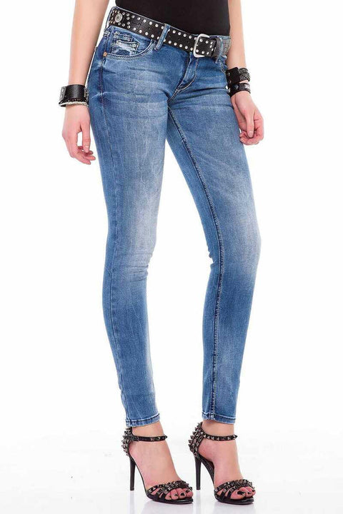 WD344 Women's Slim Fit Basic Jean