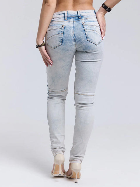WD382 Slim Fit Women's Jean Trousers