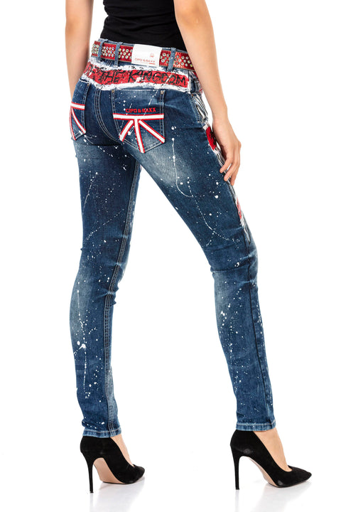 WD455 Slim Fit Women's Jean Trousers