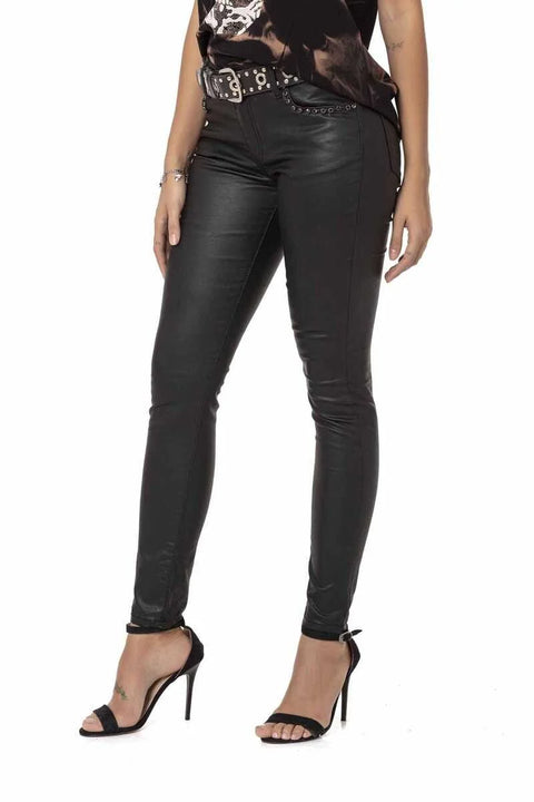 WD467 Women's Leather Trousers
