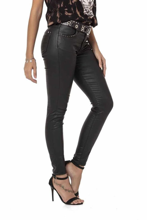 WD467 Women's Leather Trousers
