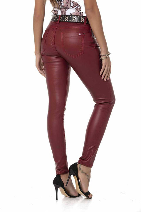 WD467 Women's Leather Trousers