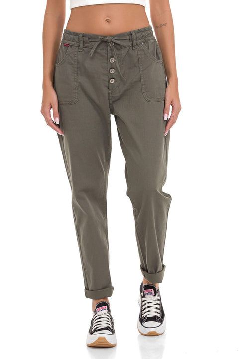 WD508 Jogger Style Comfortable Women's Trousers