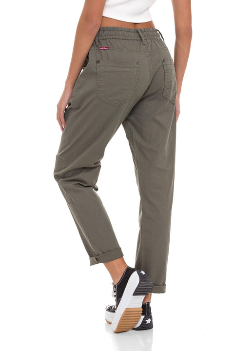 WD508 Jogger Style Comfortable Women's Trousers