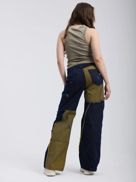 WD527 Camouflage Patterned Women's Trousers