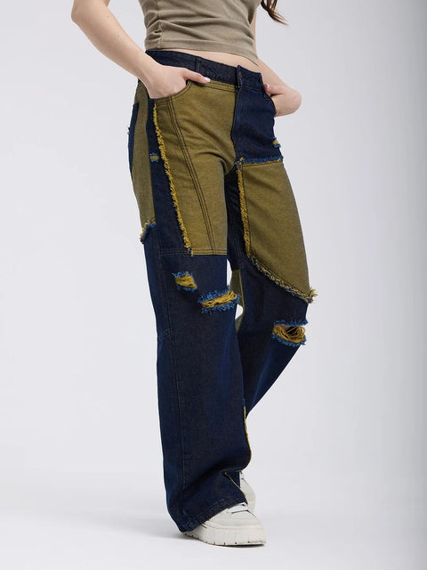 WD527 Camouflage Patterned Women's Trousers