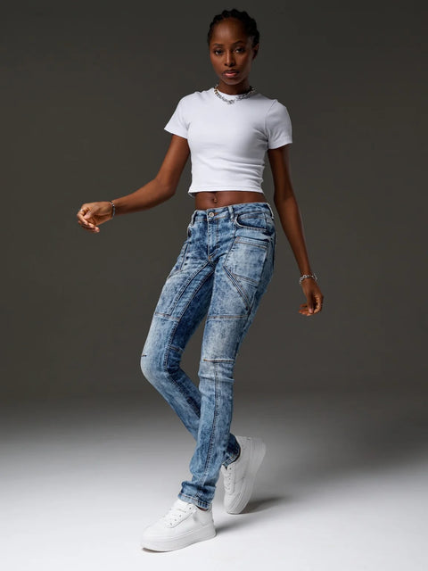 WD539 WOMEN'S JEANS