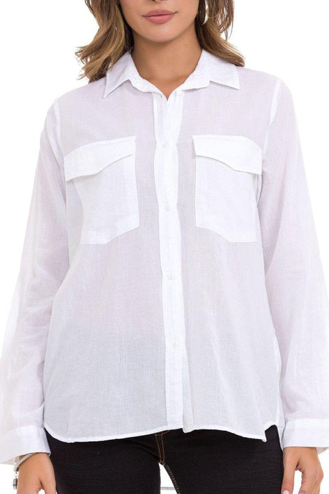 WH123 Linen Women's Shirt