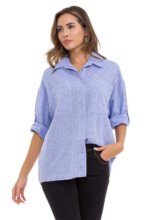 WH125 Long Oversize Women's Shirt