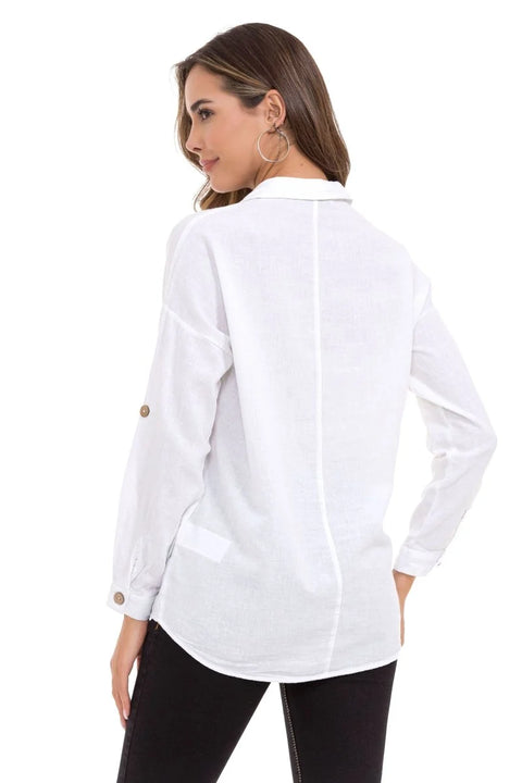 WH132 Basic Summer Linen Shirt