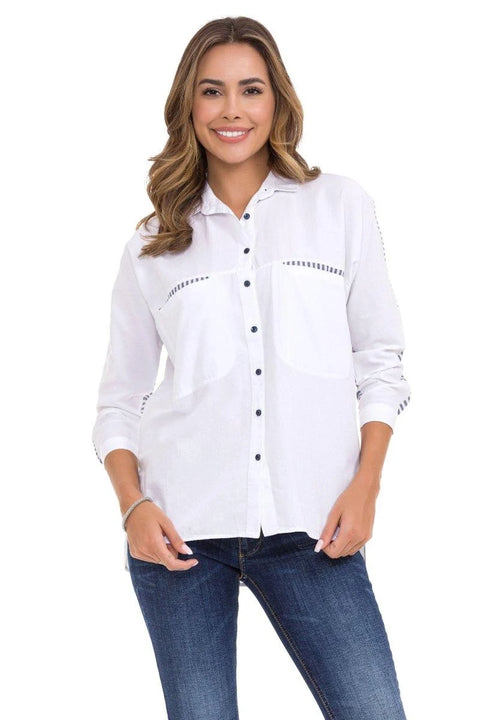 WH133 Women's Shirt with Back Detail