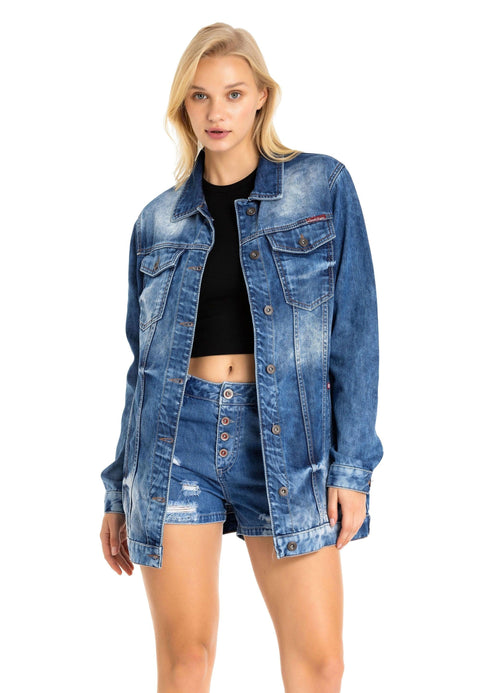 WJ211 Oversize Women's Denim Jacket