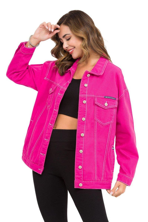 WJ211 Oversize Women's Denim Jacket