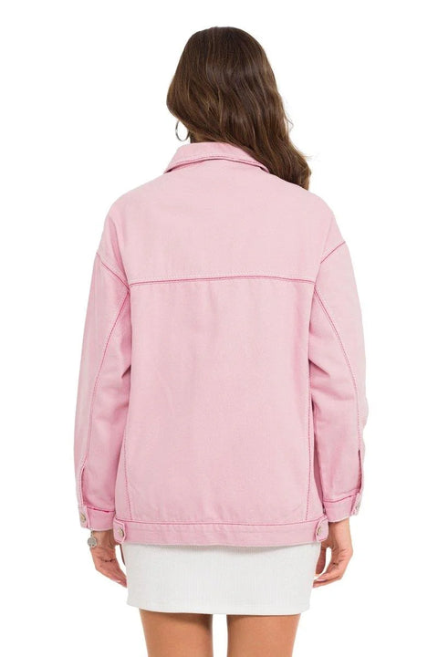 WJ211 Oversize Women's Denim Jacket