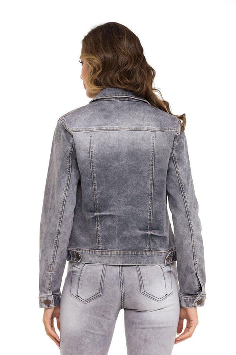 WJ212 Basic Short Women's Jeans Jacket