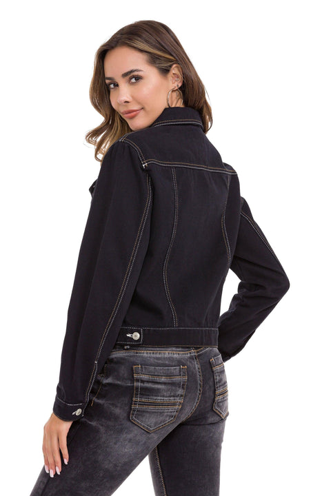 WJ212 Basic Short Women's Jeans Jacket
